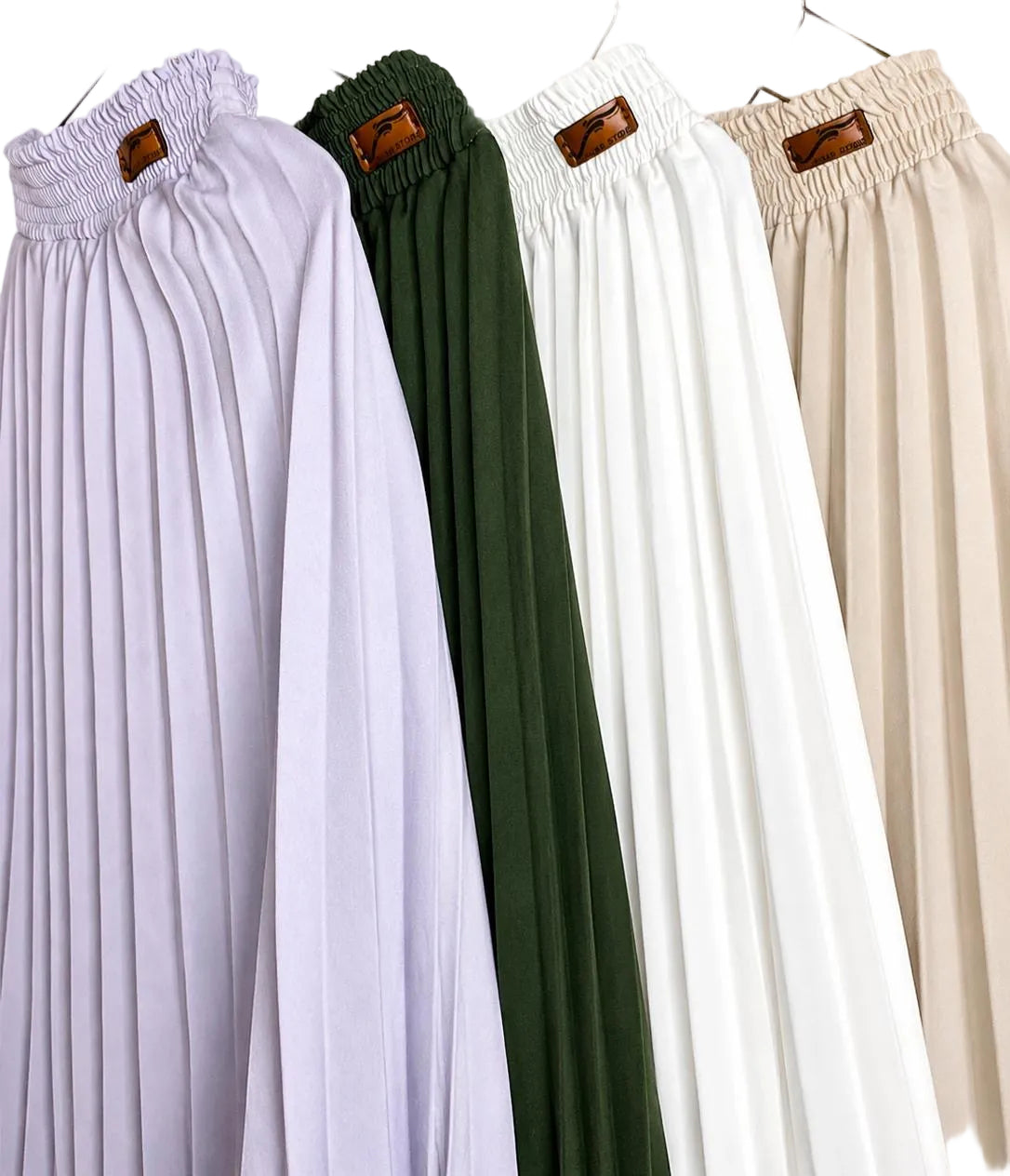 Pleated Skirt - جيبه بلسيه دوبل كلوش