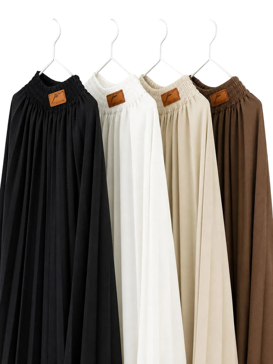 Pleated Skirt - جيبه بلسيه دوبل كلوش